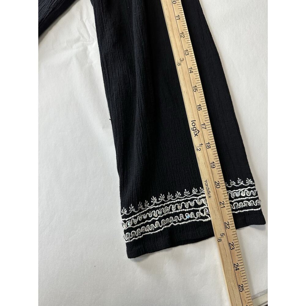 VTG Phool Top Size XL Embroidered V-Neck Women’s Tunic Blouse 100% Cotton - Picture 12 of 13
